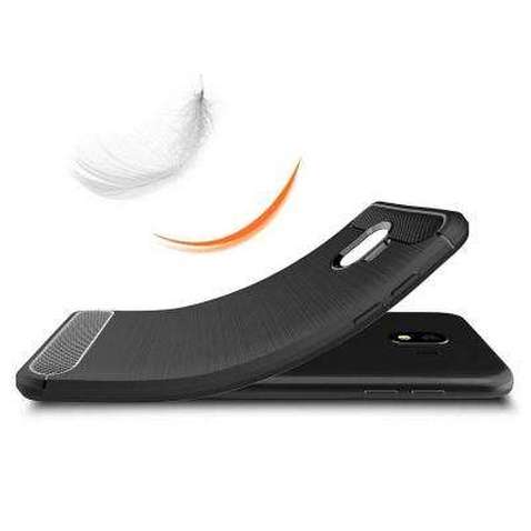 Чохол до моб. телефона Laudtec для Samsung J4/J400 Carbon Fiber (Black) (LT-J400F)