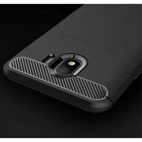 Чохол до моб. телефона Laudtec для Samsung J4/J400 Carbon Fiber (Black) (LT-J400F)