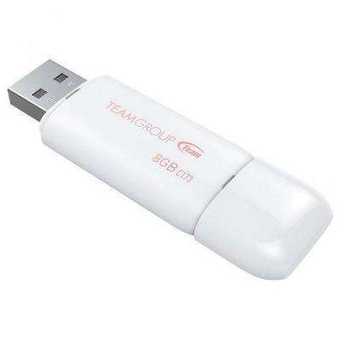 USB флеш накопичувач Team 8GB C173 White USB 2.0 (TC1738GW01)