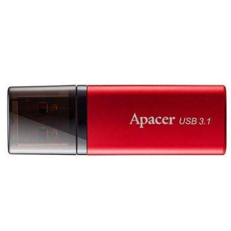 USB флеш накопичувач Apacer 64GB AH25B Red USB 3.1 Gen1 (AP64GAH25BR-1)