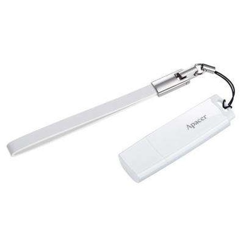 USB флеш накопичувач Apacer 32GB AH336 White USB 2.0 (AP32GAH336W-1)