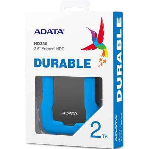Зовнішній жорсткий диск 2.5" 2TB ADATA (AHD330-2TU31-CBL)