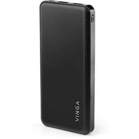 Батарея універсальна Vinga 10000 mAh black (BTPB1910BK)