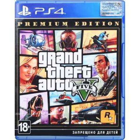 Гра Sony Grand Theft Auto V Premium Online Edition [Blu-Ray диск] (5026555426886)