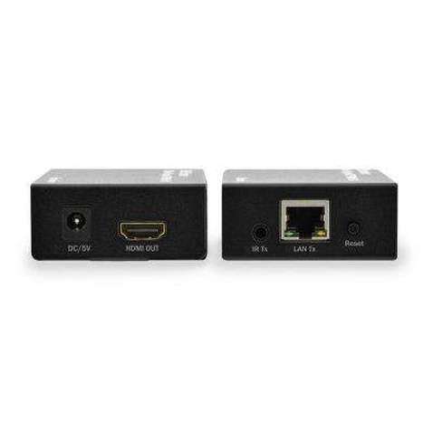 Контролер подовжувач HDMI ч/з CAT 5/IP, 120м, приймач Digitus (DS-55121)