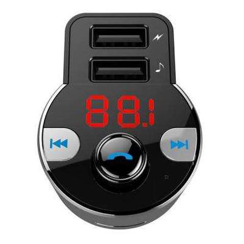 FM модулятор Vention Bluetooth 4.2 support microSD (HK203)