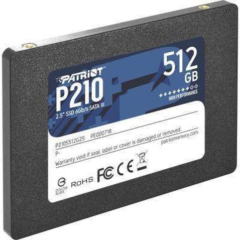 Накопичувач SSD 2.5" 512GB Patriot (P210S512G25)