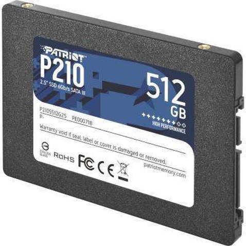 Накопичувач SSD 2.5" 512GB Patriot (P210S512G25)