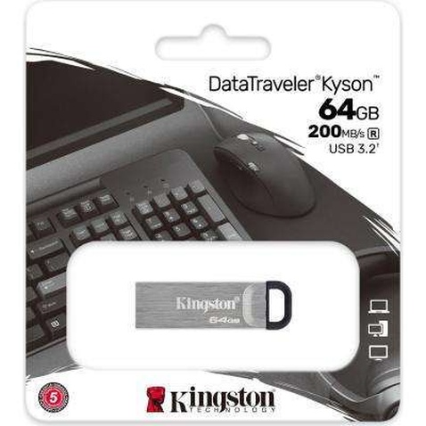 USB флеш накопичувач Kingston 64GB Kyson USB 3.2 (DTKN/64GB)