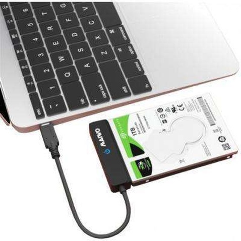 Адаптер Maiwo USB3.1 GEN2 Type-C to HDD 2,5" SATA II/III /SSD black (K105AG2 black)