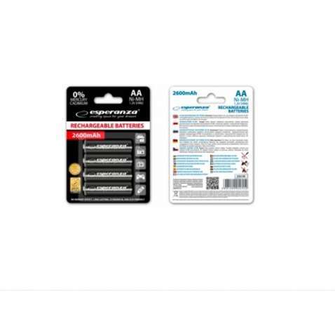 Акумулятор Esperanza AAA 1000mAh Ni-MH * 4 green (EZA102G)