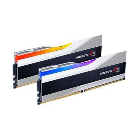Модуль пам'яті для комп'ютера DDR5 32GB (2x16GB) 6000 MHz Trident Z5 RGB Silver G.Skill (F5-6000J3636F16GX2-TZ5RS)