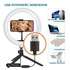 Набір блогера ACCLAB AL-LR101MB 4in1 Ring of Light, Holder, mic., Bluetooth butto (1283126502057)