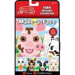 Набір для творчості Melissa&Doug Блокнот з багаторазовими наліпками Ферма (MD30511)