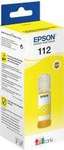Чорнило EPSON 112 EcoTank Pigment Yellow ink (C13T06C44A)