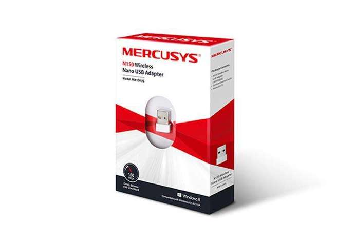 Адаптер Wi-Fi Mercusys MW150US (N150, USB)