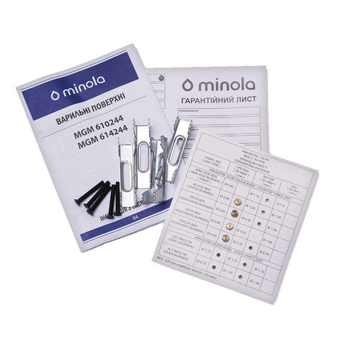 Варильна поверхня газова Minola MGM 614244 BL