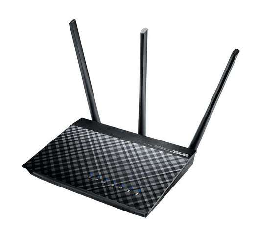 Маршрутизатор Wi-Fi ADSL модем Asus DSL-AC51 AC750, 1xRJ11, 2xFE LAN/WAN, 3 антени