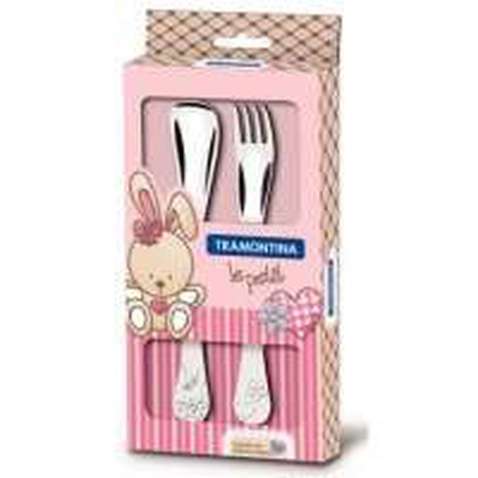 Набір столових приборів TRAMONTINA BABY Le Petit pink /X2 пр. (66973/015)