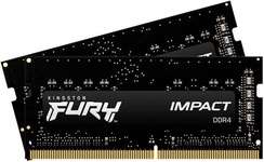 Оперативна пам'ять SO-DIMM 2x8GB/3200 DDR4 Kingston Fury Impact (KF432S20IBK2/16)