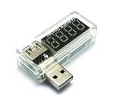 Тестер USB Charger Doctor напруги (3-7.5V) та току (0-2.5A) White