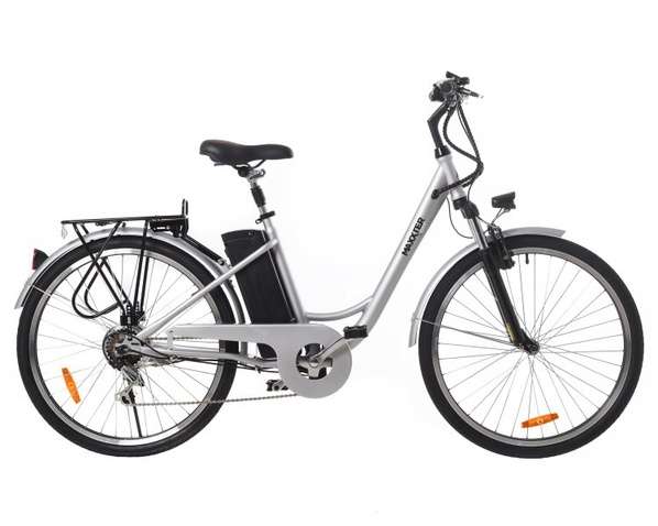 Електричний велосипед CITY 26" (срібло)