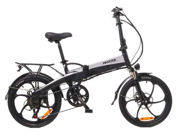 Електричний велосипед  RUFFER 20" (чорно-срібний)