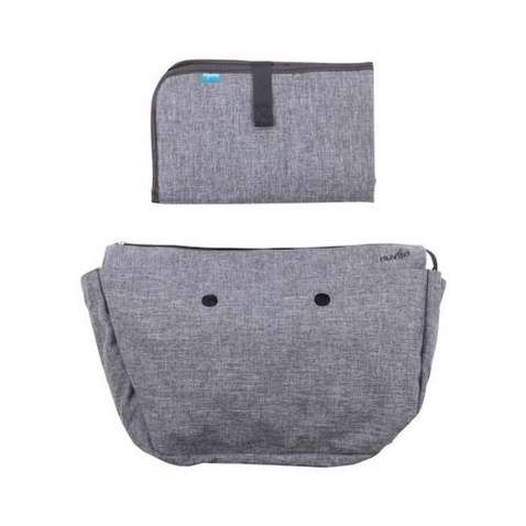 Набір (підкладка і килимок для сповивання) MyMia NV8802GREY сірий NV8802GREY