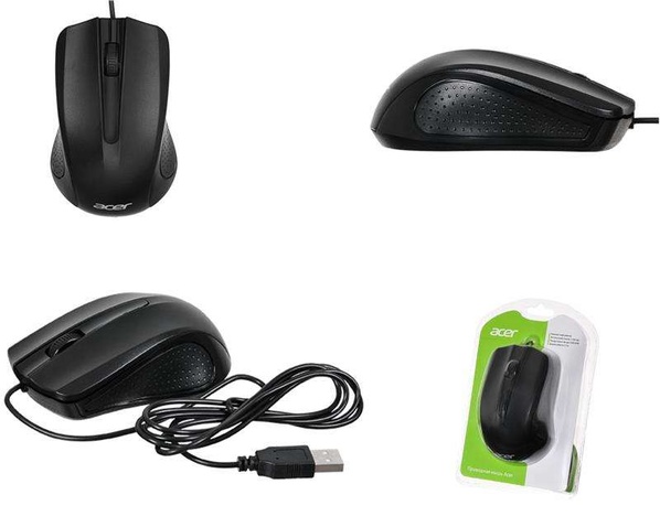 Миша Acer OMW010 USB Black ZL.MCEEE.001