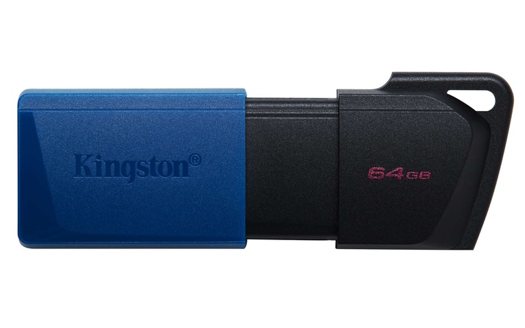 Флешка USB3.2 64GB Kingston DataTraveler Exodia M Black/Blue (DTXM/64GB)