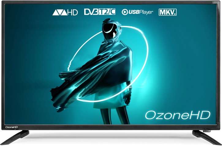 Телевізор 22" OzoneHD 24FN22T2