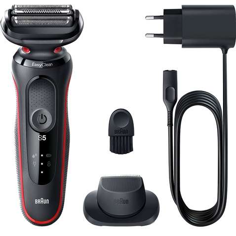 Електробритва Braun Series 5 50-R1200s Black/Red