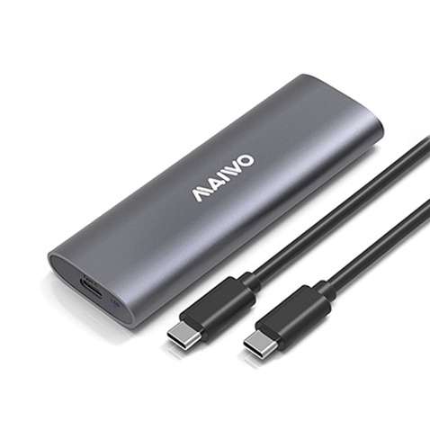 Кишеня зовнішня Maiwo (K1689) для M.2 SSD NVMe/SATA combo через USB3.1 GEN2 Type-C