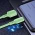 Кабель Lightning ColorWay USB-Lightning, soft silicone, 2.4А, 1м, Green (CW-CBUL042-GR)