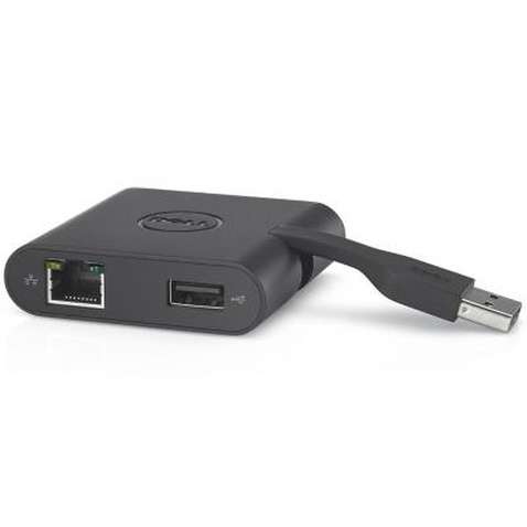Порт-реплікатор Dell DA100 USB 3.0 to HDMI/VGA/Ethernet/USB 2.0 (492-BBNU)
