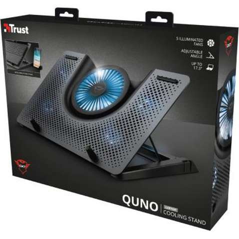 Підставка до ноутбука Trust GXT 1125 Quno (17.3") Blue LED Black (23581_TRUST)