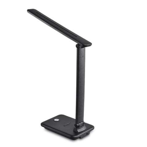 Настільна лампа TITANUM LED DC3 7W 3000-6500K USB сіра (TLTF-022G)
