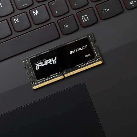 Модуль пам'яті для ноутбука SoDIMM DDR4 16GB 3200 MHz Impact Kingston Fury (ex.HyperX) (KF432S20IB/16)