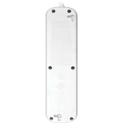 Мережевий подовжувач Defender S450 5.0 m 4 роз switch white (99239)