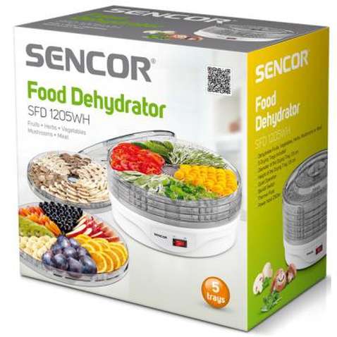 Сушка для овочів та фруктів Sencor SFD 1205 WH (SFD1205WH)