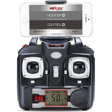 Гексакоптер MJX X601H 455 мм HD WiFi камера черный (MJX X601H)