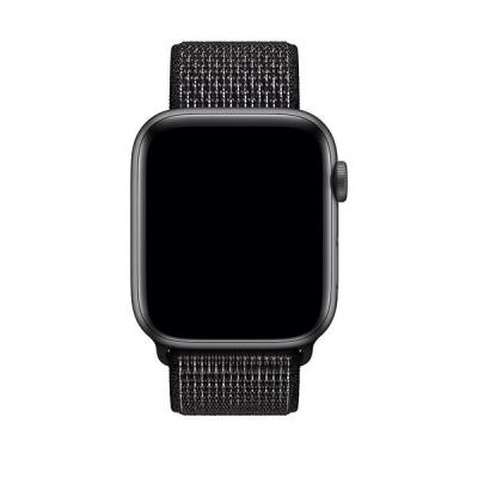 Ремінець до смарт-годинника Apple 44mm Nike Sport Loop Black (MX812ZM/A)