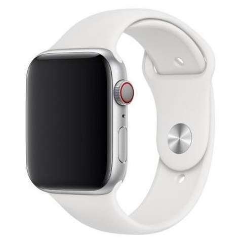 Ремінець до смарт-годинника Apple 44mm Sport Band White - S/M & M/L (MTPK2ZM/A)