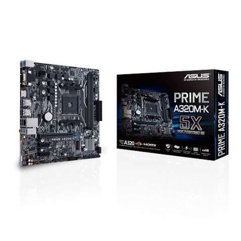 Материнська плата ASUS PRIME A320M-K
