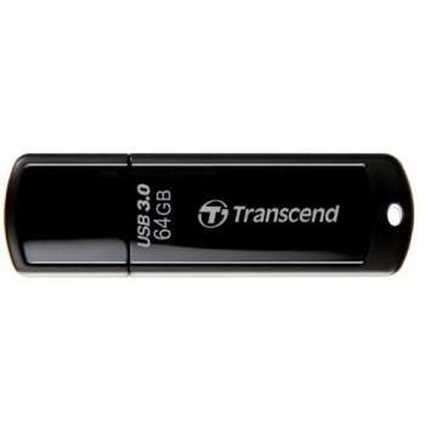 Флешка USB Flash 64Gb USB 3.0 Transcend JetFlash 700 (TS64GJF700) Black