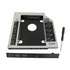 Фрейм-перехідник 2.5" для ноутбука (Laptop 2nd HDD Caddy) Maiwo NSTOR-9, 9.5mm, SATA, Aluminium