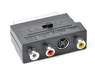 Адаптер двохнаправлений аудіо-відео  Cablexpert  SCART/RCA/S-VIDEO
