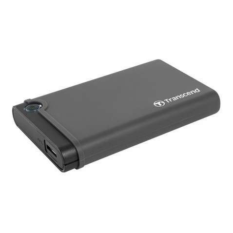 Кишеня зовнішня Transcend USB 3.0 Rubber TS0GSJ25CK3