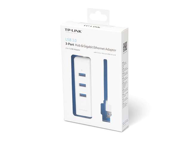 Мережевий адаптер USB3.0-LAN Ethernet 10/100/1000Mbps TP-LINK UE330