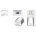 Розетка RJ45 Cablexpert 6 cat ,внешняя NCAC-1U6-01